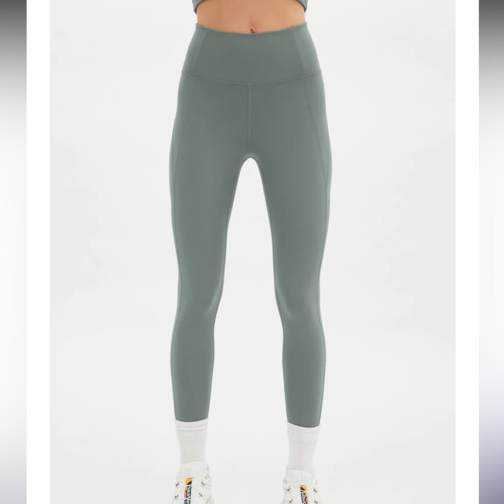 Girlfriend Collective Compressive High-Rise Legging XXL - Misty Sage